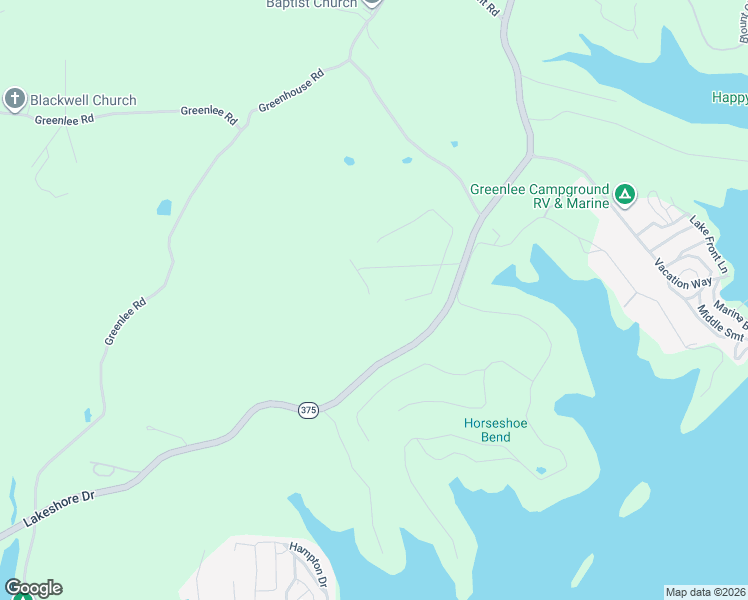 map of restaurants, bars, coffee shops, grocery stores, and more near 10980 Lakeshore Drive in Rutledge