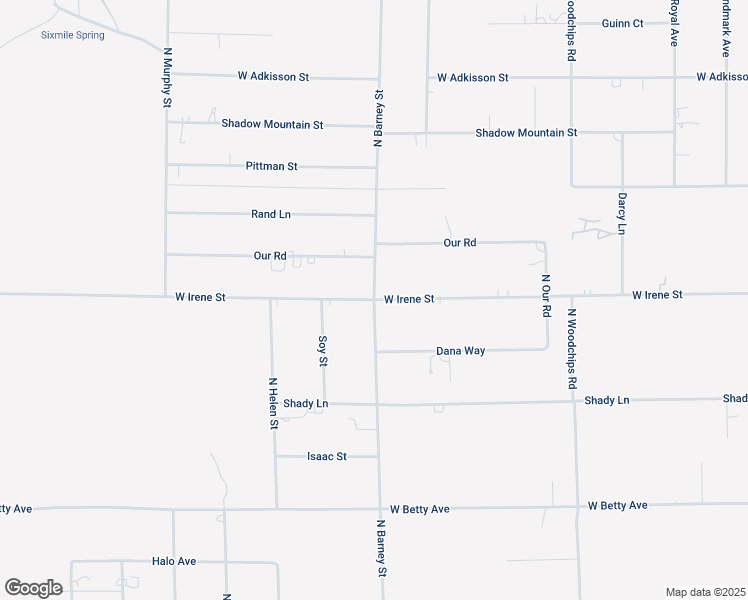 map of restaurants, bars, coffee shops, grocery stores, and more near West Irene Street in Pahrump