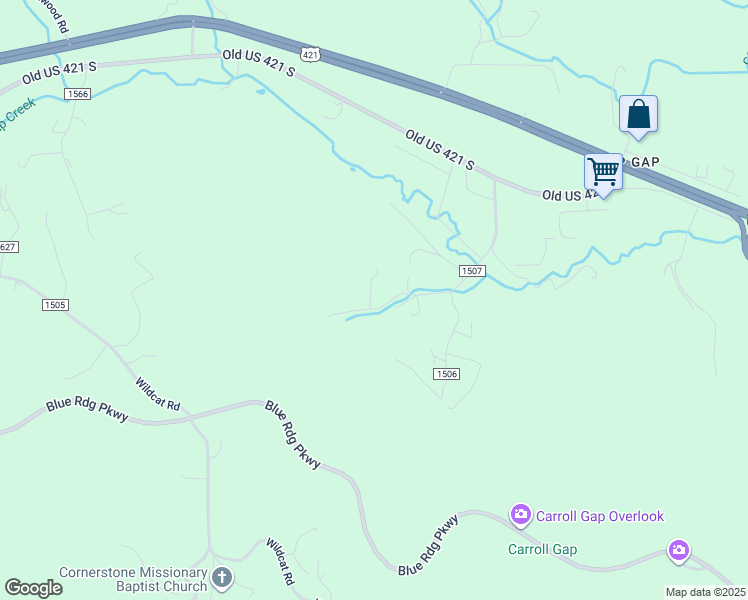 map of restaurants, bars, coffee shops, grocery stores, and more near 304 Alex Wellborn Road in Watauga County