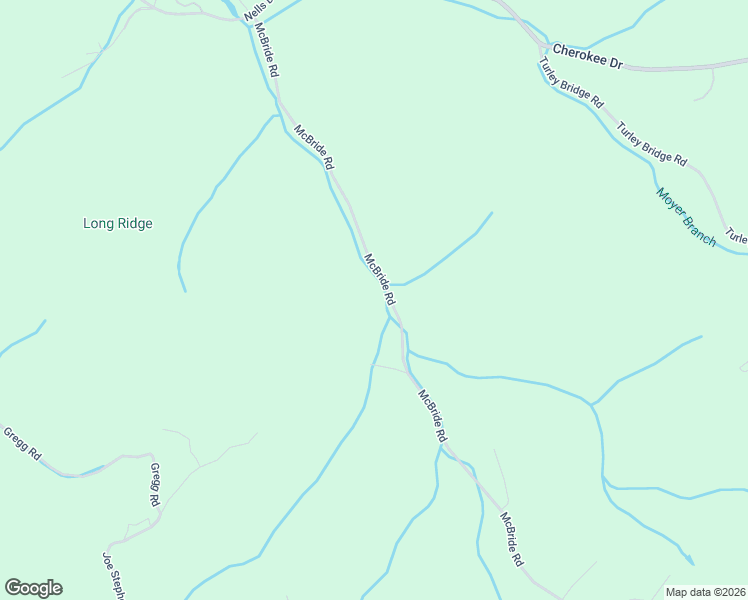 map of restaurants, bars, coffee shops, grocery stores, and more near 2765 McBride Road in Morristown