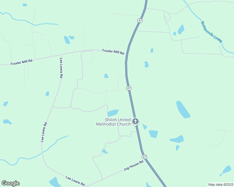 map of restaurants, bars, coffee shops, grocery stores, and more near 4840 North North Carolina Highway 87 in Gibsonville