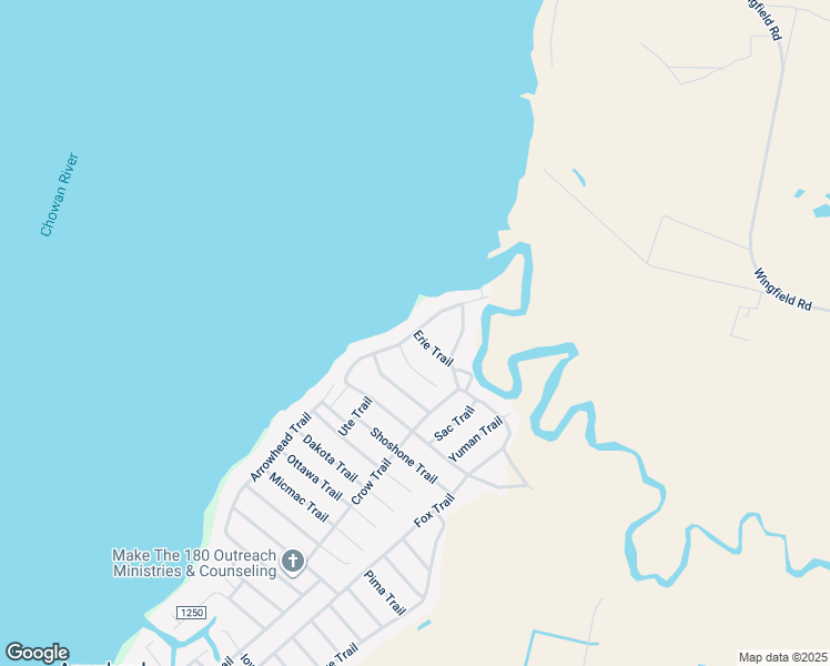 map of restaurants, bars, coffee shops, grocery stores, and more near 1798 Arapahoe Trail in Edenton
