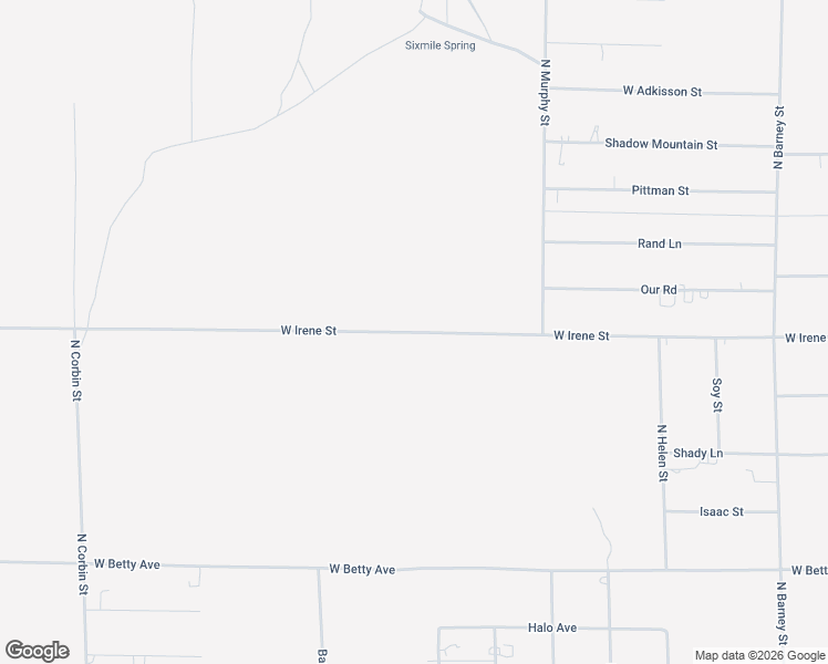 map of restaurants, bars, coffee shops, grocery stores, and more near 3631 West Irene Street in Pahrump