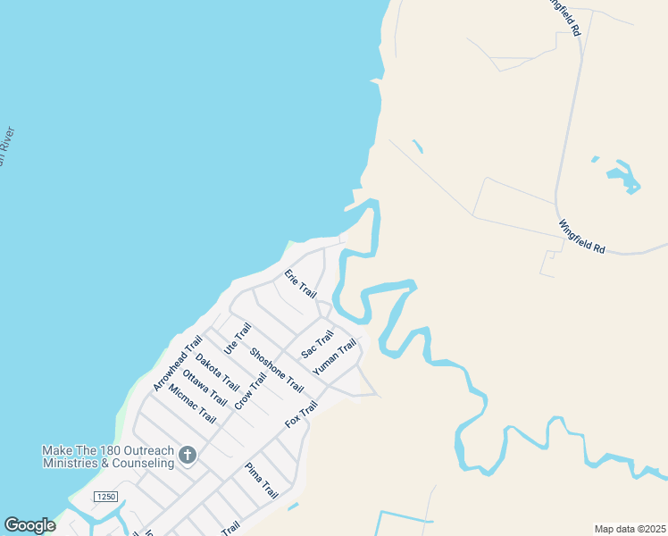 map of restaurants, bars, coffee shops, grocery stores, and more near 111 Creek Trail in Edenton