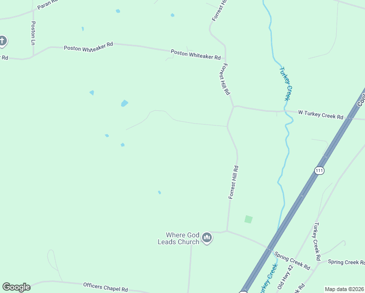map of restaurants, bars, coffee shops, grocery stores, and more near 4898 Forrest Hill Road in Cookeville