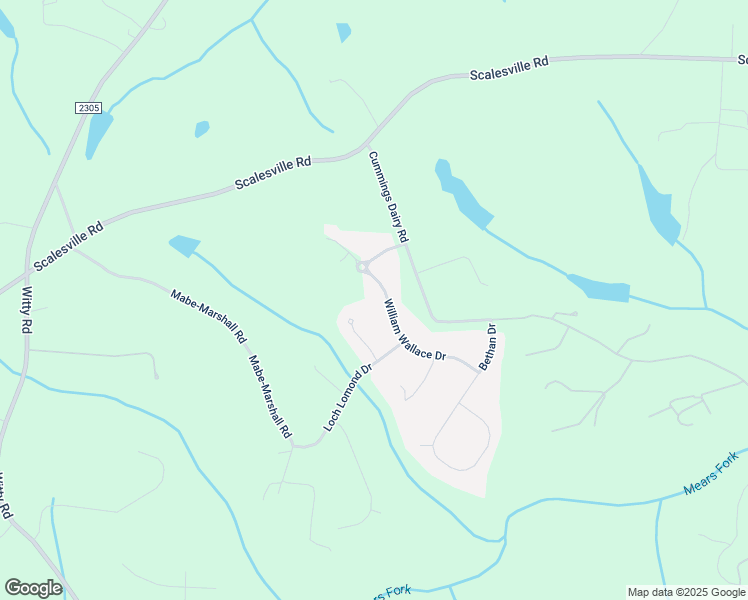 map of restaurants, bars, coffee shops, grocery stores, and more near 8241 William Wallace Drive in Summerfield