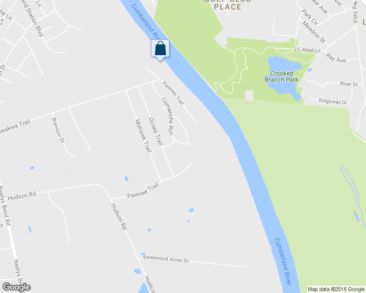 map of restaurants, bars, coffee shops, grocery stores, and more near 1712 Comanche Run in Nashville