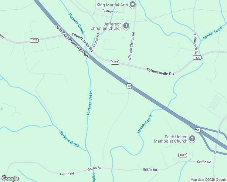 map of restaurants, bars, coffee shops, grocery stores, and more near 2553 Whipporwill Court in Rural Hall