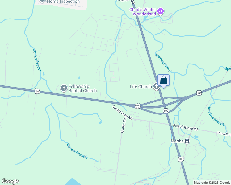 map of restaurants, bars, coffee shops, grocery stores, and more near 6779 Lebanon Road in Mt. Juliet