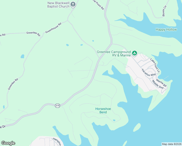 map of restaurants, bars, coffee shops, grocery stores, and more near 140 Washita in Rutledge