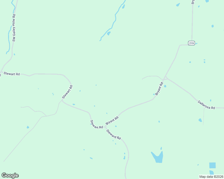 map of restaurants, bars, coffee shops, grocery stores, and more near 13325 Bryant Road in Siloam Springs