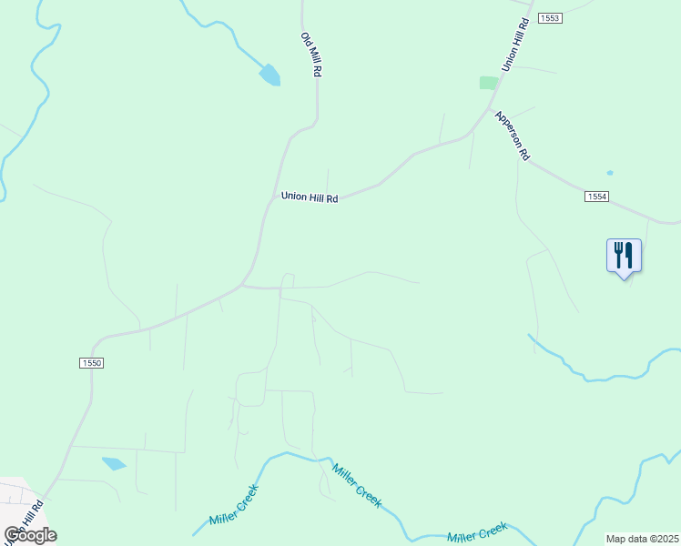 map of restaurants, bars, coffee shops, grocery stores, and more near 4848 Deck's Road in East Bend