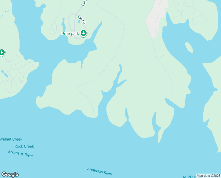 map of restaurants, bars, coffee shops, grocery stores, and more near in Prue