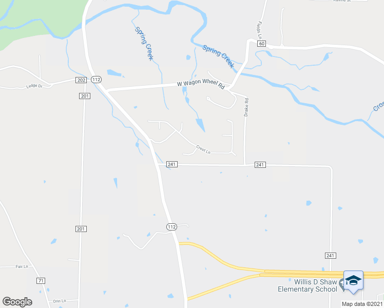 map of restaurants, bars, coffee shops, grocery stores, and more near 13199 Rusty Blackhaw Court in Springdale