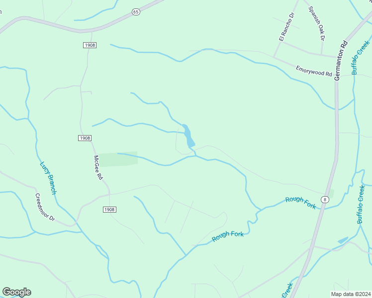 map of restaurants, bars, coffee shops, grocery stores, and more near 6428 Haven Forest Lane in Rural Hall