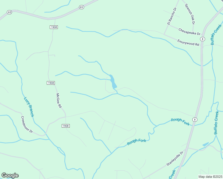 map of restaurants, bars, coffee shops, grocery stores, and more near 6428 Haven Forest Lane in Rural Hall