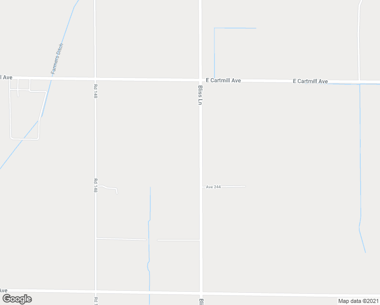 map of restaurants, bars, coffee shops, grocery stores, and more near 24499 Road 152 in Tulare