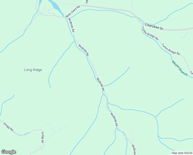 map of restaurants, bars, coffee shops, grocery stores, and more near 2765 McBride Road in Morristown