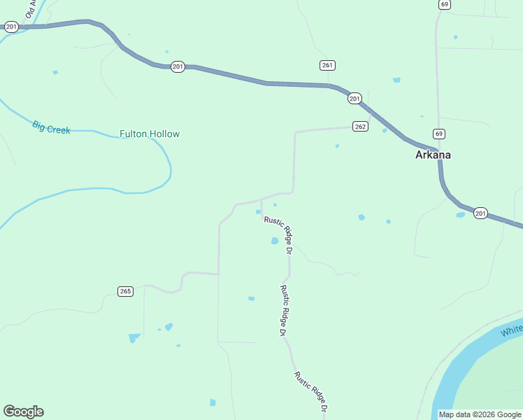 map of restaurants, bars, coffee shops, grocery stores, and more near 7 Round Rock Trail in Mountain Home