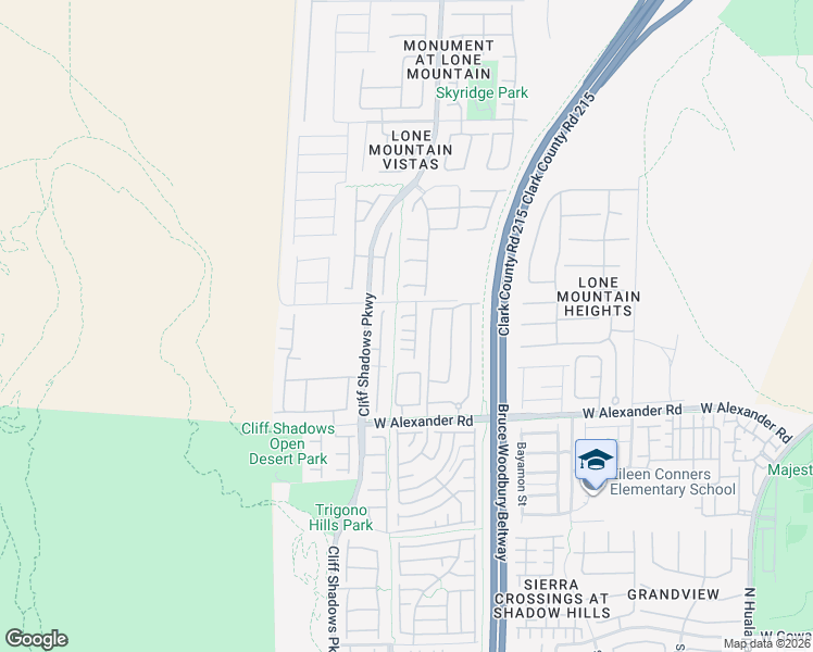 map of restaurants, bars, coffee shops, grocery stores, and more near 10620 Mountain Stream Court in Las Vegas