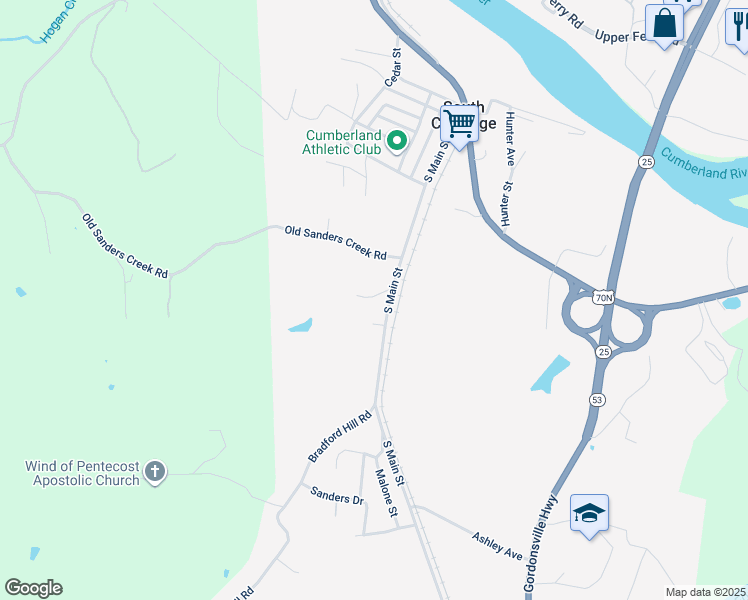 map of restaurants, bars, coffee shops, grocery stores, and more near 112 Swanee Ln in Carthage