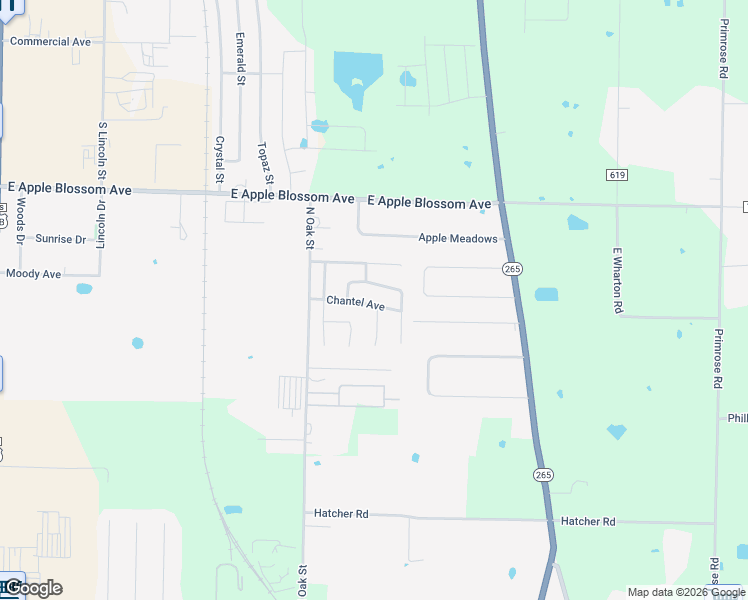 map of restaurants, bars, coffee shops, grocery stores, and more near 796 Chantel Avenue in Bethel Heights