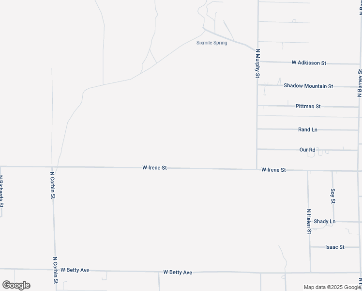 map of restaurants, bars, coffee shops, grocery stores, and more near 3870 West Irene Street in Pahrump