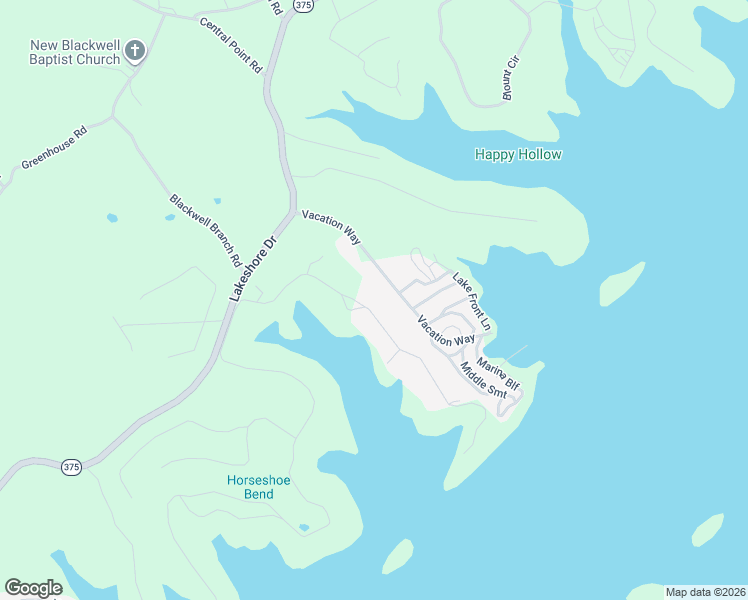 map of restaurants, bars, coffee shops, grocery stores, and more near 883 Baye Road in Rutledge