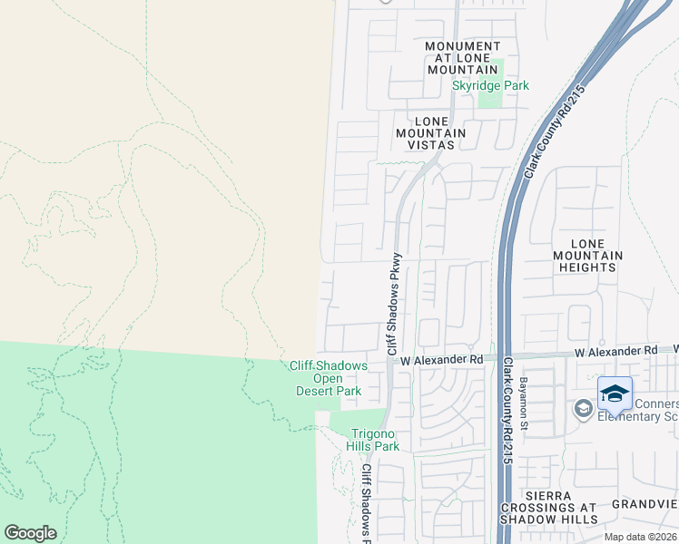map of restaurants, bars, coffee shops, grocery stores, and more near 4128 Bennett Mountain Street in Las Vegas