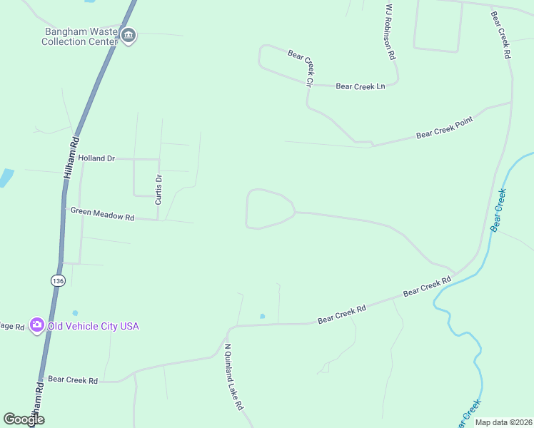 map of restaurants, bars, coffee shops, grocery stores, and more near Unnamed Road in Cookeville