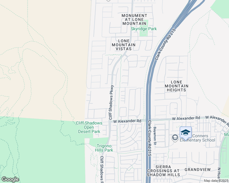 map of restaurants, bars, coffee shops, grocery stores, and more near 4179 Sparrow Rock Street in Las Vegas