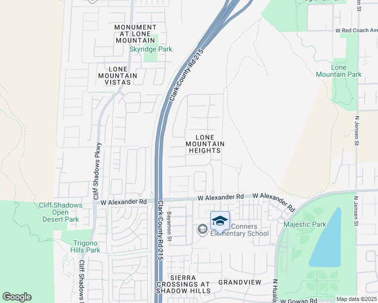 map of restaurants, bars, coffee shops, grocery stores, and more near 10428 Snowdon Flat Court in Las Vegas