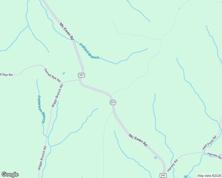 map of restaurants, bars, coffee shops, grocery stores, and more near 3401 Tennessee 231 in Erin