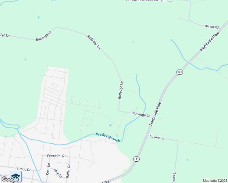 map of restaurants, bars, coffee shops, grocery stores, and more near 1376 Rutledge Lane in Lebanon