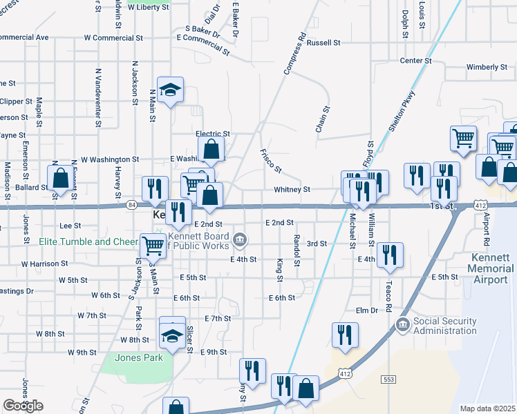 626 1st Street, MO Walk Score