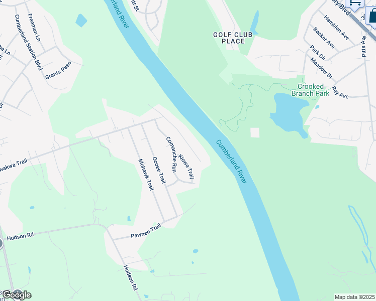 map of restaurants, bars, coffee shops, grocery stores, and more near 1422 Pawnee Trail in Nashville
