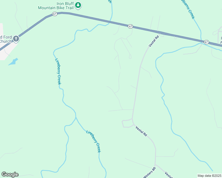 map of restaurants, bars, coffee shops, grocery stores, and more near 1033 Raccoon Run Lane in Jonesville