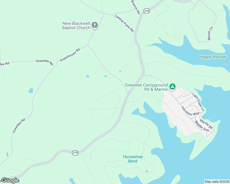 map of restaurants, bars, coffee shops, grocery stores, and more near 301-399 Pocahonts Ln in Rutledge