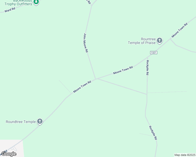 map of restaurants, bars, coffee shops, grocery stores, and more near Moore Town Road in Colerain