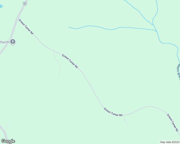 map of restaurants, bars, coffee shops, grocery stores, and more near Ernest Turner Road in Warrenton