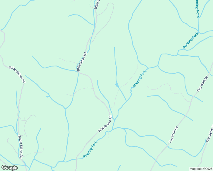 map of restaurants, bars, coffee shops, grocery stores, and more near 5420 Whitehouse Road in Greeneville