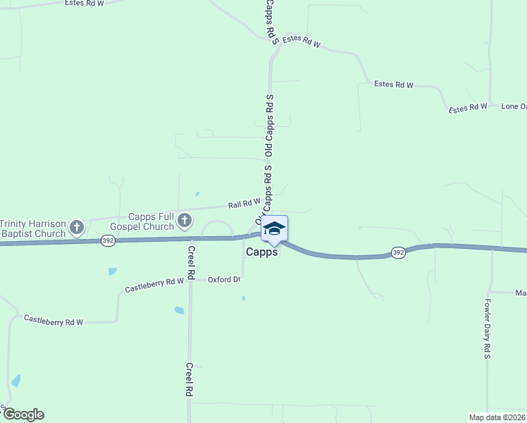 map of restaurants, bars, coffee shops, grocery stores, and more near 4408 Old Capps Road South in Harrison