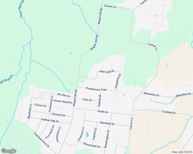 map of restaurants, bars, coffee shops, grocery stores, and more near 1561 John Galt Drive in Lebanon