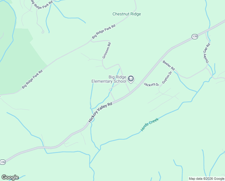 map of restaurants, bars, coffee shops, grocery stores, and more near 130 McCoy Road in Maynardville