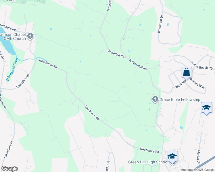 map of restaurants, bars, coffee shops, grocery stores, and more near 810 Saddle Ridge Drive in Mt. Juliet