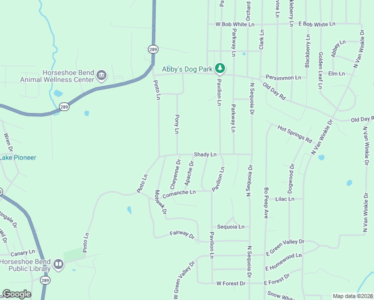 map of restaurants, bars, coffee shops, grocery stores, and more near 609 Apache Drive in Horseshoe Bend