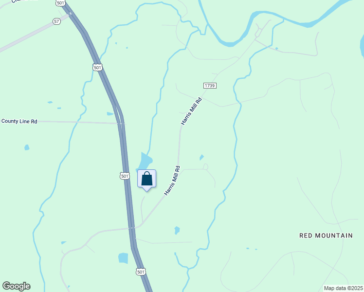 map of restaurants, bars, coffee shops, grocery stores, and more near 520 Harris Mill Road in Rougemont