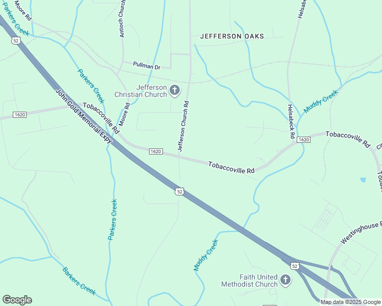 map of restaurants, bars, coffee shops, grocery stores, and more near 2245 Tobaccoville Road in Rural Hall
