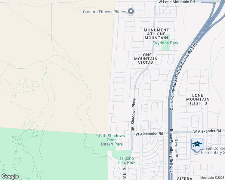 map of restaurants, bars, coffee shops, grocery stores, and more near 4132 Bennett Mountain Street in Las Vegas