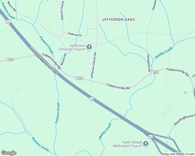 map of restaurants, bars, coffee shops, grocery stores, and more near 2245 Tobaccoville Road in Rural Hall